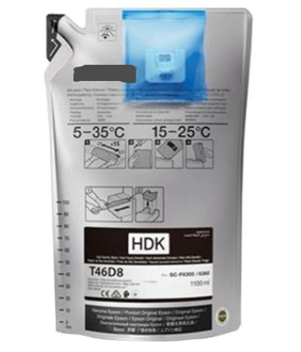 1100ML BLACK PG COM EPSON SURECOLOR F6300/F9400 # C13T46D840